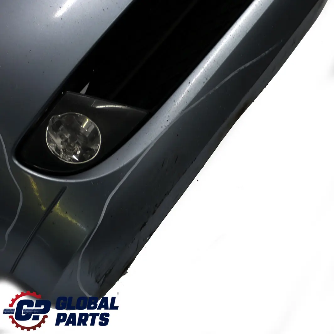 BMW 3 E90 E91 LCI Front Bumper Trim Panel Complete Bluewater Metallic - 896 - SKU 0036837-WB - Part number 0036838