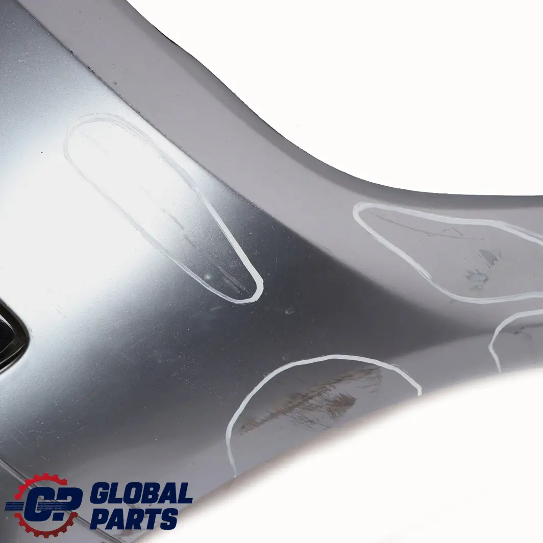 Front Bumper Trim Panel Complete Bluewater Metallic - 896 to BMW 3 E90 E91 LCI 1 with Part number 0036837 BMW 3 E90 E91 LCI 1 Front Bumper Trim Panel Complete Bluewater Metallic - 896 - SKU 0036837-WB1 - Part number 0036837