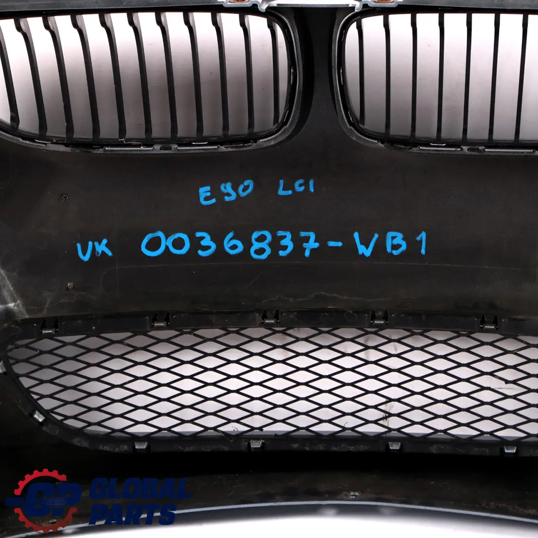 BMW 3 E90 E91 LCI 1 Front Bumper Trim Panel Complete Bluewater Metallic - 896 - SKU 0036837-WB1 - Part number 0036837