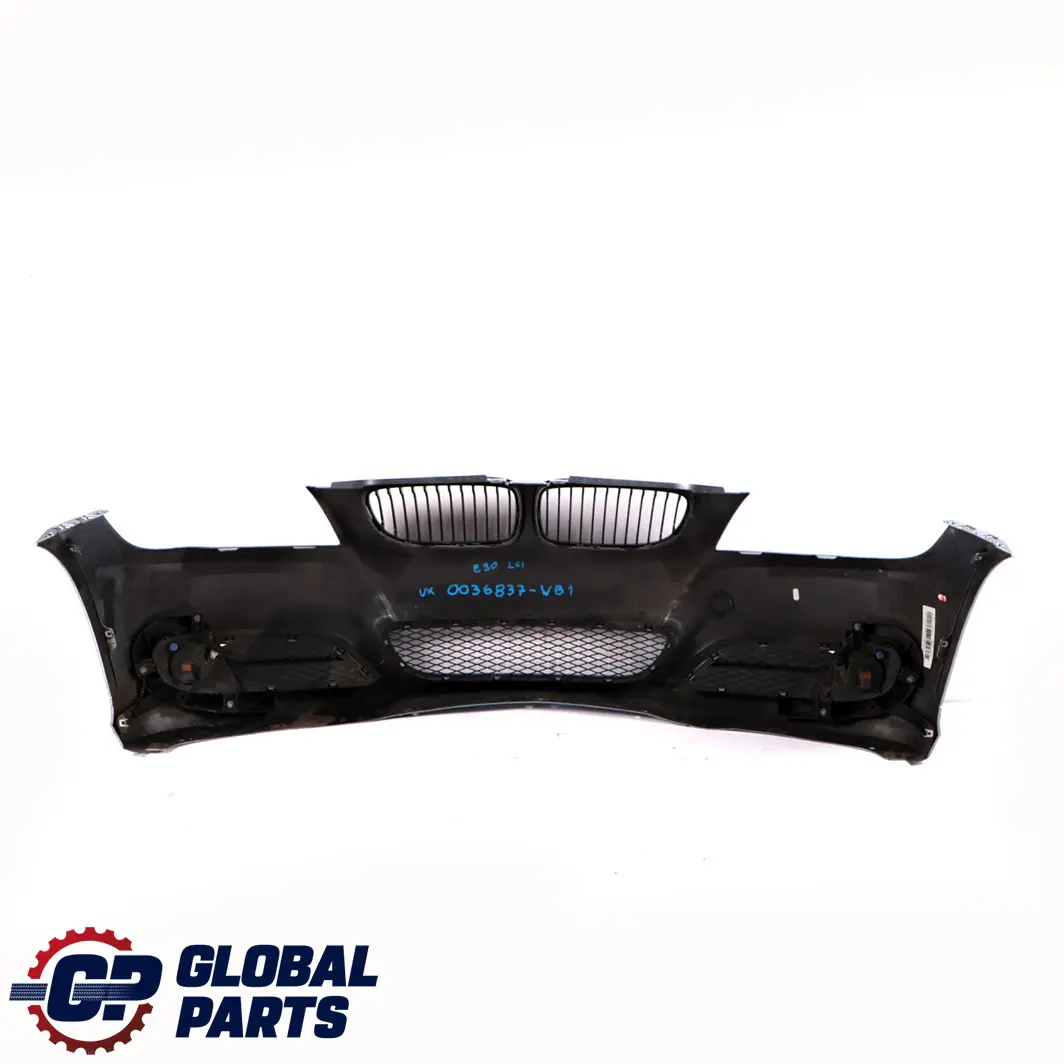 Front Bumper Trim Panel Complete Bluewater Metallic - 896 to BMW 3 E90 E91 LCI 1 with Part number 0036837 BMW 3 E90 E91 LCI 1 Front Bumper Trim Panel Complete Bluewater Metallic - 896 - SKU 0036837-WB1 - Part number 0036837