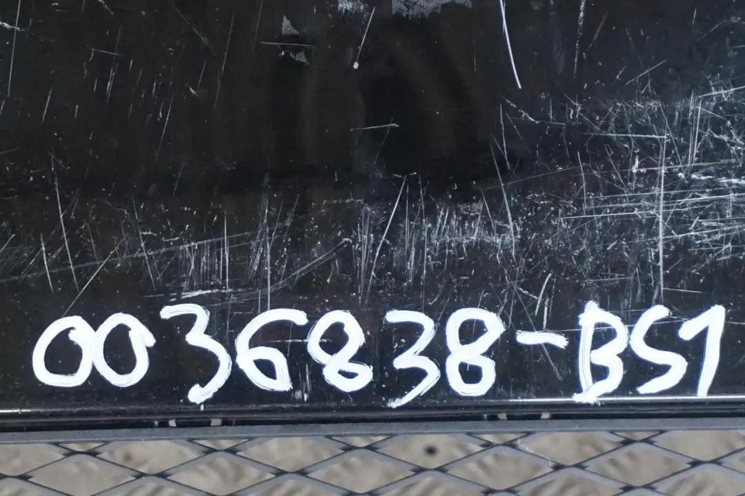 BMW 3 E90 E91 LCI Front Bumper Trim Panel Complete Black Sapphire - 475 - SKU 0036838-BS1 - Part number 0036838