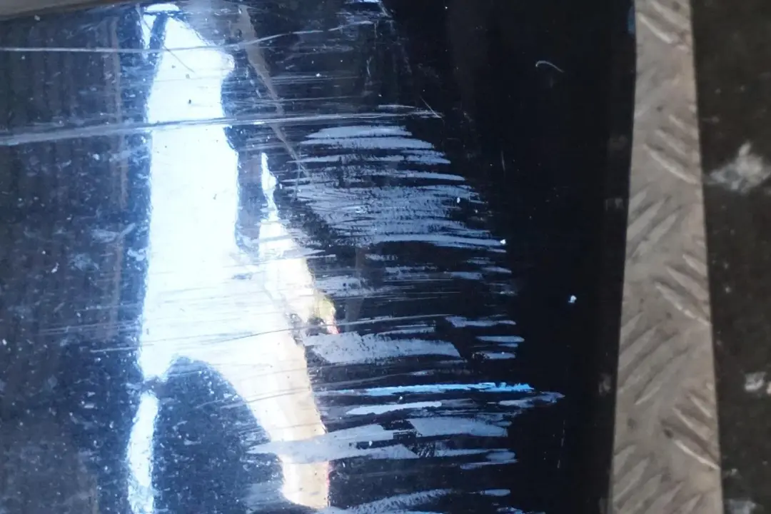 BMW 3 E90 E91 LCI Front Bumper Trim Panel Complete Black Sapphire - 475 - SKU 0036838-BS1 - Part number 0036838