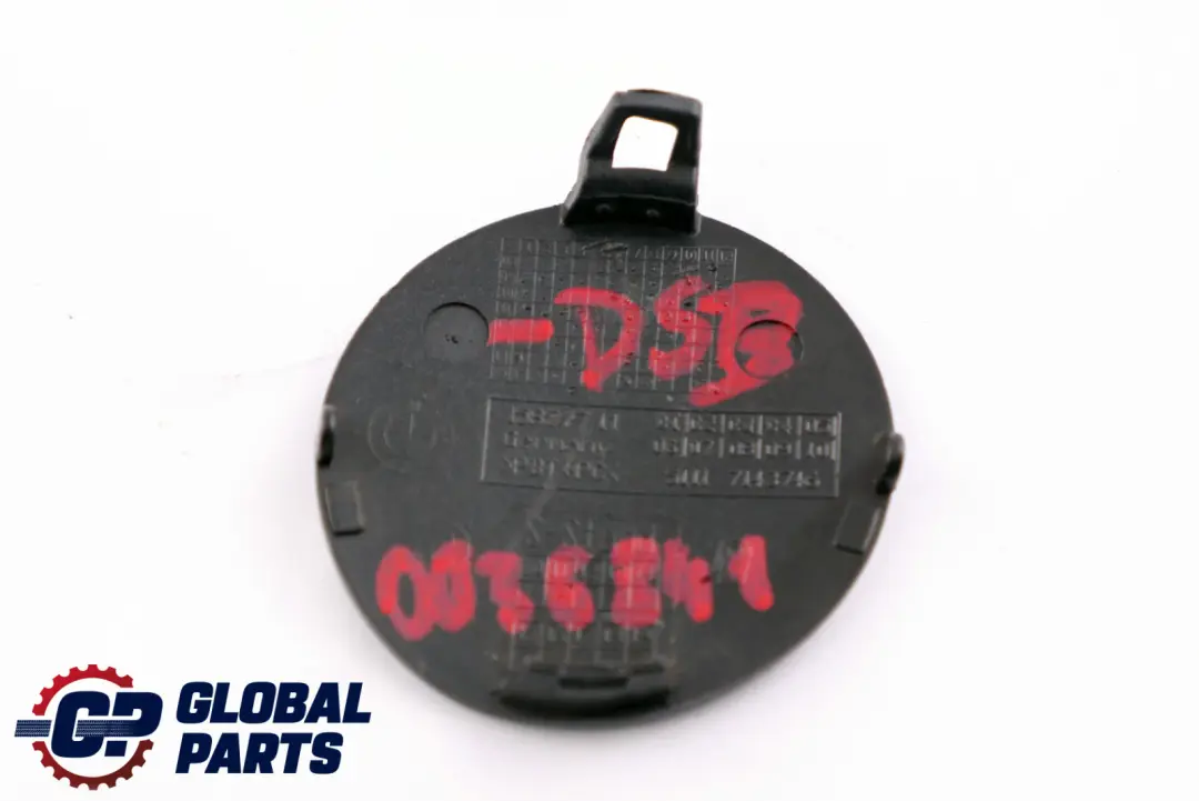 BMW 3 Series E90 LCI Flap Towing Front Bumper Tiefseeblau Deep Sea Blue 7143746 - SKU 0036841-DSB - Part number 0036841