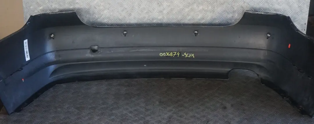 BMW 3 Series E90 LCi 1 Lift Rear Bumper Trim Panel Schwarz 2 Black - 668 - SKU 0036874-SCH1 - Part number 0036875