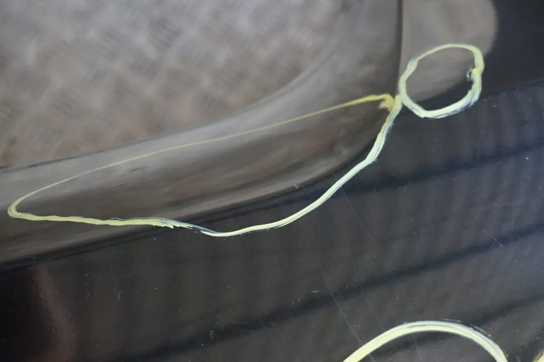 BMW 3 Series E90 LCi 1 Lift Rear Bumper Trim Panel Schwarz 2 Black - 668 - SKU 0036874-SCH1 - Part number 0036875