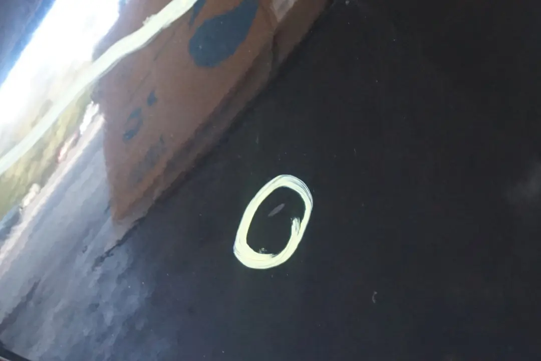 BMW 3 Series E90 LCi 1 Lift Rear Bumper Trim Panel Schwarz 2 Black - 668 - SKU 0036874-SCH1 - Part number 0036875