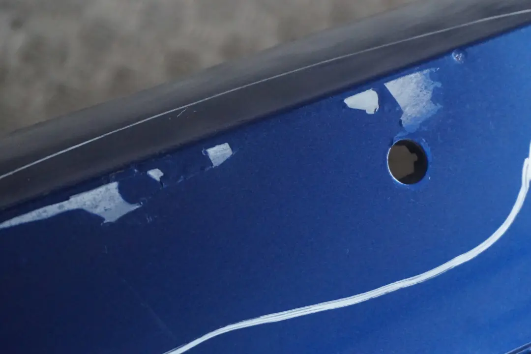 BMW 3 Series E90 LCi Lift 1 Rear Bumper Trim Panel PDC Montegoblau Montego Blue - SKU 0036875-MTB1 - Part number 0036875