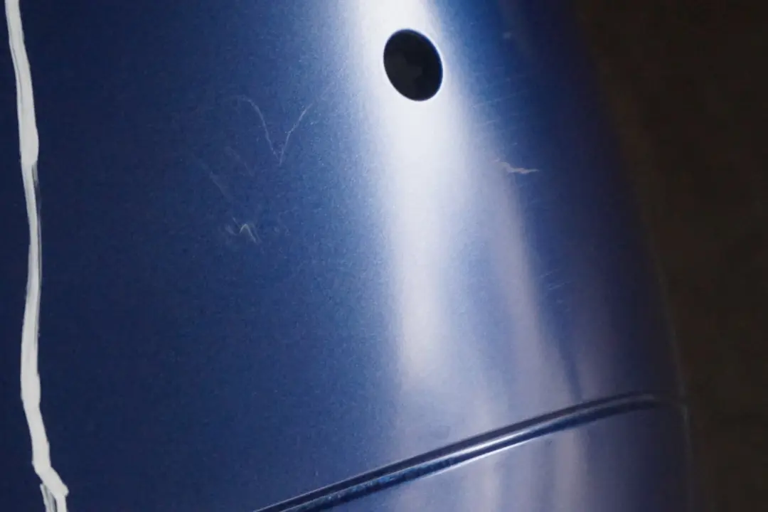 BMW 3 Series E90 LCi Lift 1 Rear Bumper Trim Panel PDC Montegoblau Montego Blue - SKU 0036875-MTB1 - Part number 0036875