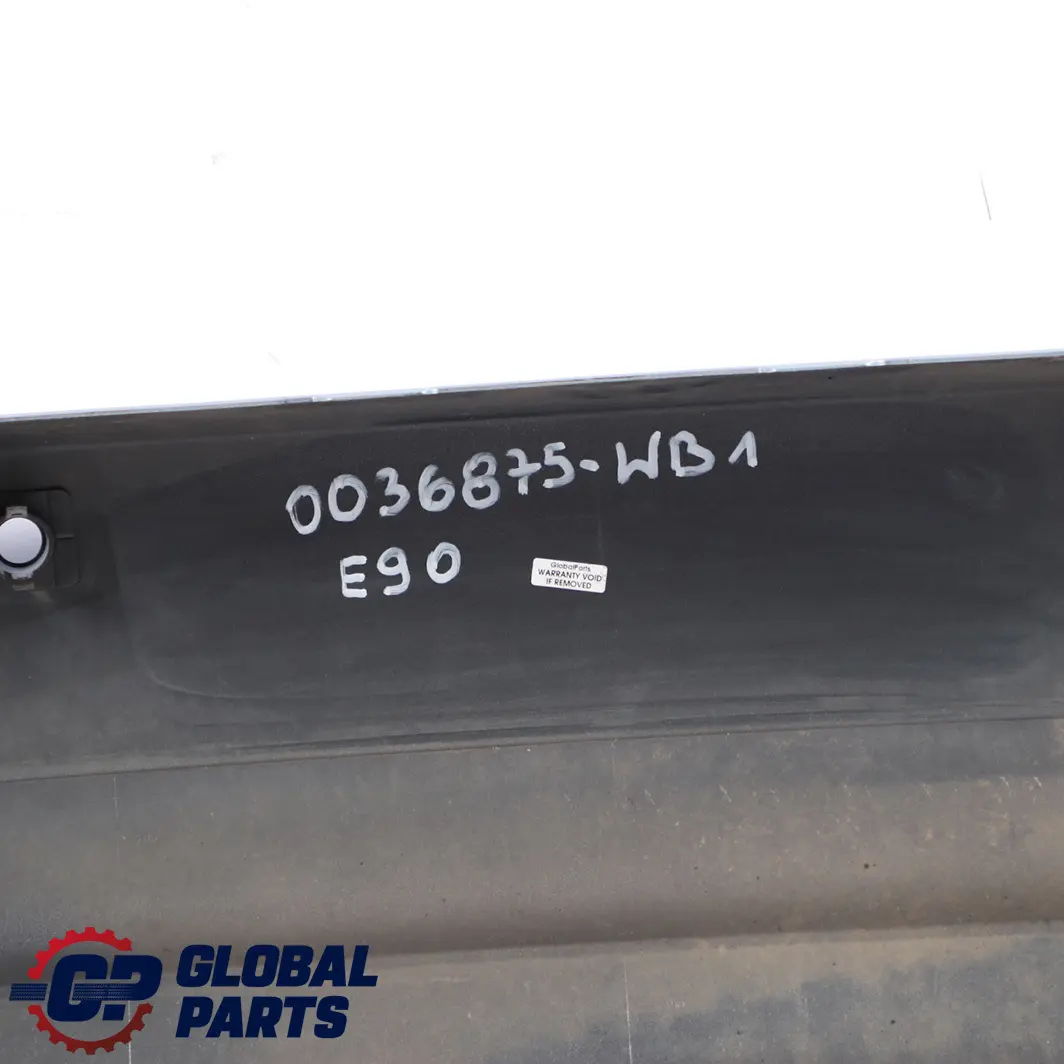 BMW 3 Series 1 E90 LCI Lift Rear Bumper Trim Panel PDC Bluewater Blue Water 896 - SKU 0036875-WB1 - Part number 0036875