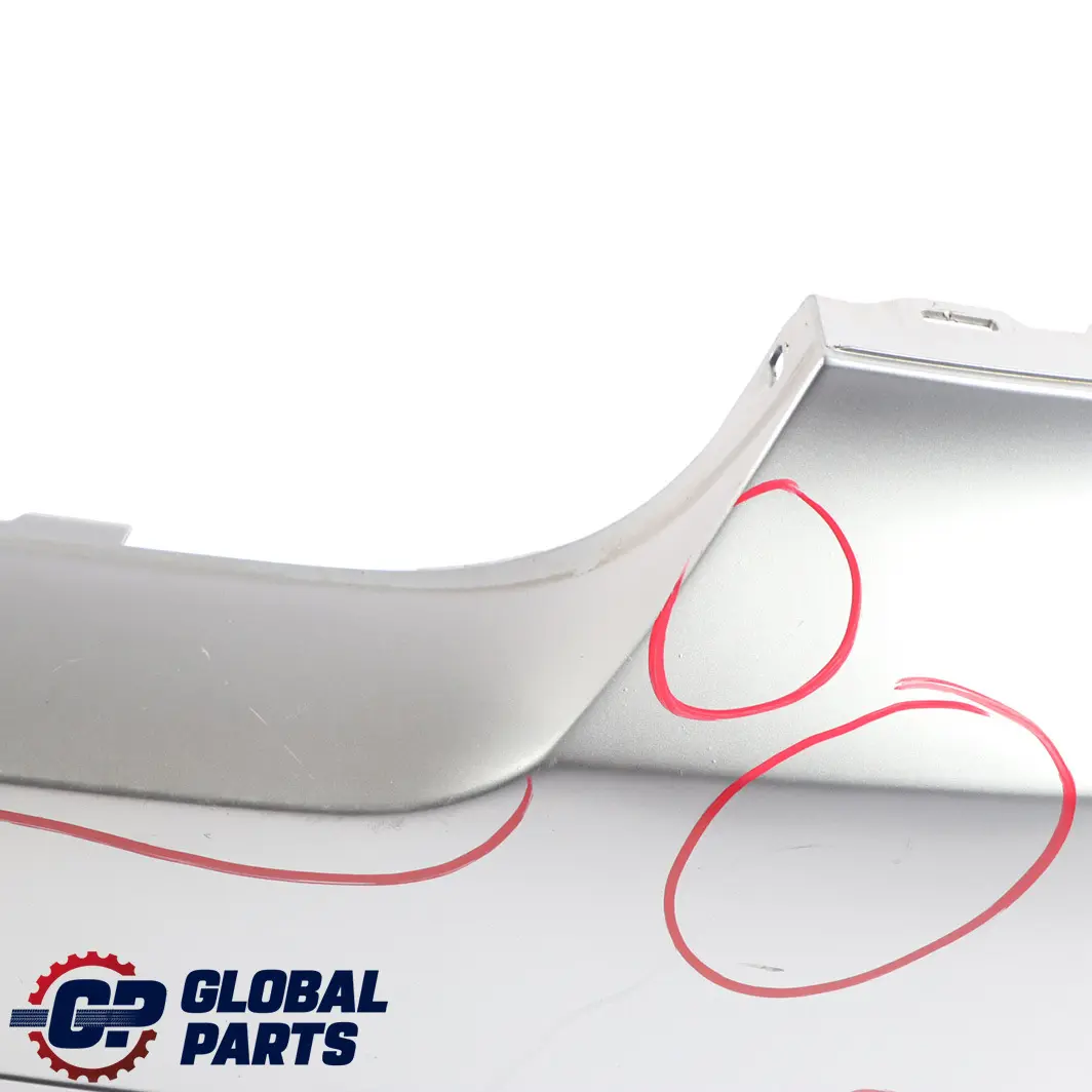BMW 3 Series 1 E90 LCI Lift Rear Bumper Trim Panel PDC Bluewater Blue Water 896 - SKU 0036875-WB1 - Part number 0036875