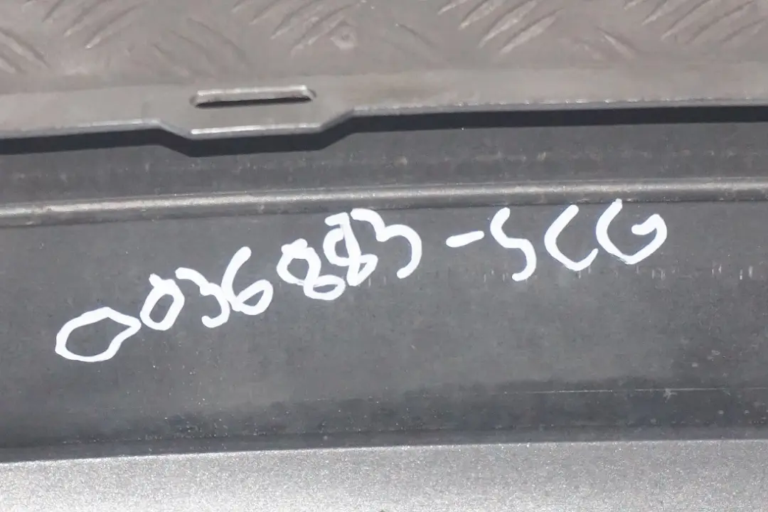 Bumper Trim Panel Spacegrau Space Grey - A52 to BMW 3 Series E91 LCI Rear with Part number 36883 BMW 3 Series E91 LCI Rear Bumper Trim Panel Spacegrau Space Grey - A52 - SKU 0036883-SCG - Part number 36883