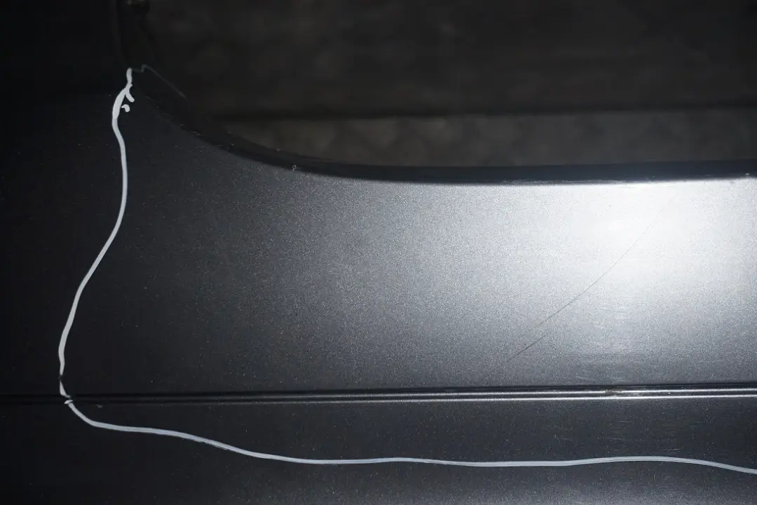 BMW 3 Series E91 LCI Rear Bumper Trim Panel Spacegrau Space Grey - A52 - SKU 0036883-SCG - Part number 36883