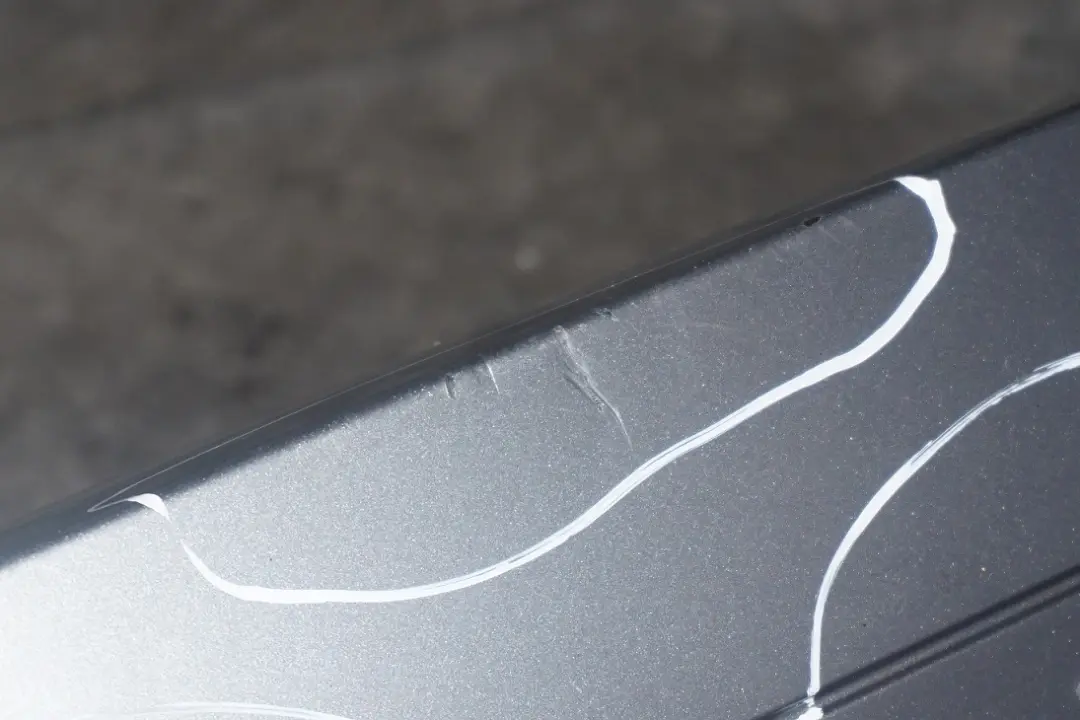 BMW 3 Series E91 LCI 1 Rear Bumper Trim Panel Spacegrau Space Grey - A52 - SKU 0036883-SCG1 - Part number 0036883