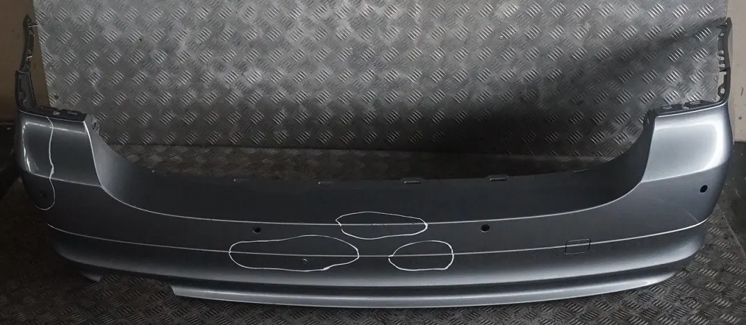 Bumper Trim Panel Spacegrau Space Grey - A52 to BMW 3 Series E91 LCI 1 Rear with Part number 0036883 BMW 3 Series E91 LCI 1 Rear Bumper Trim Panel Spacegrau Space Grey - A52 - SKU 0036883-SCG1 - Part number 0036883