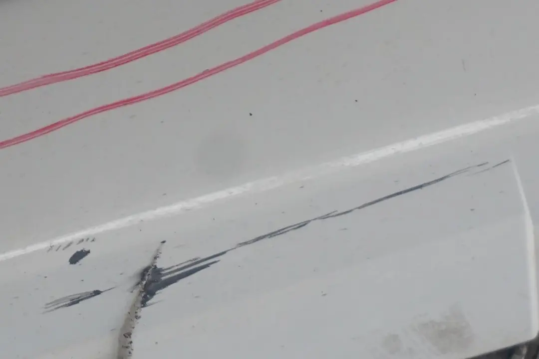 BMW 3 er E93 M3 Cabrio Schwellerleiste Schweller Links Alpinweiss Weiss - 300 - SKU 0037011-AW - Teilenummer 0037011