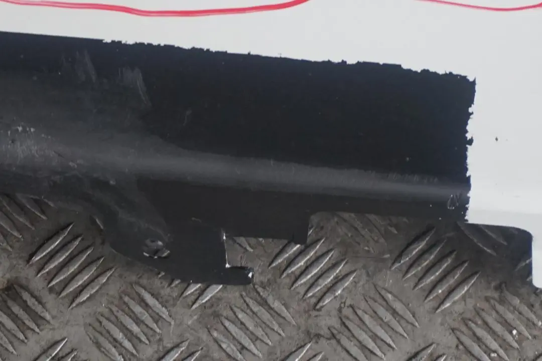 BMW E93 M3 Convertible Sill Strip Faldon Lateral Izquierdo Alpinweiss Blanco 300 - SKU 0037011-AW - Número de pieza 0037011