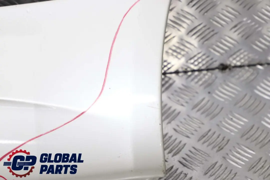 Sill Strip Faldon Lateral Izquierdo Oro Blanco para BMW E93 M3 Convertible con número de pieza 0037011 BMW E93 M3 Convertible Sill Strip Faldon Lateral Izquierdo Oro Blanco - SKU 0037011-WG - Número de pieza 0037011