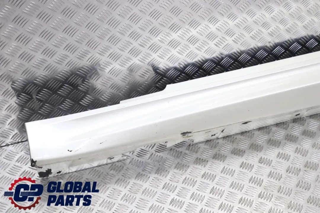 BMW E93 M3 Cabrio Listello Portiera Gonna SX Bianco Oro - SKU 0037011-WG - Numero di parte 0037011