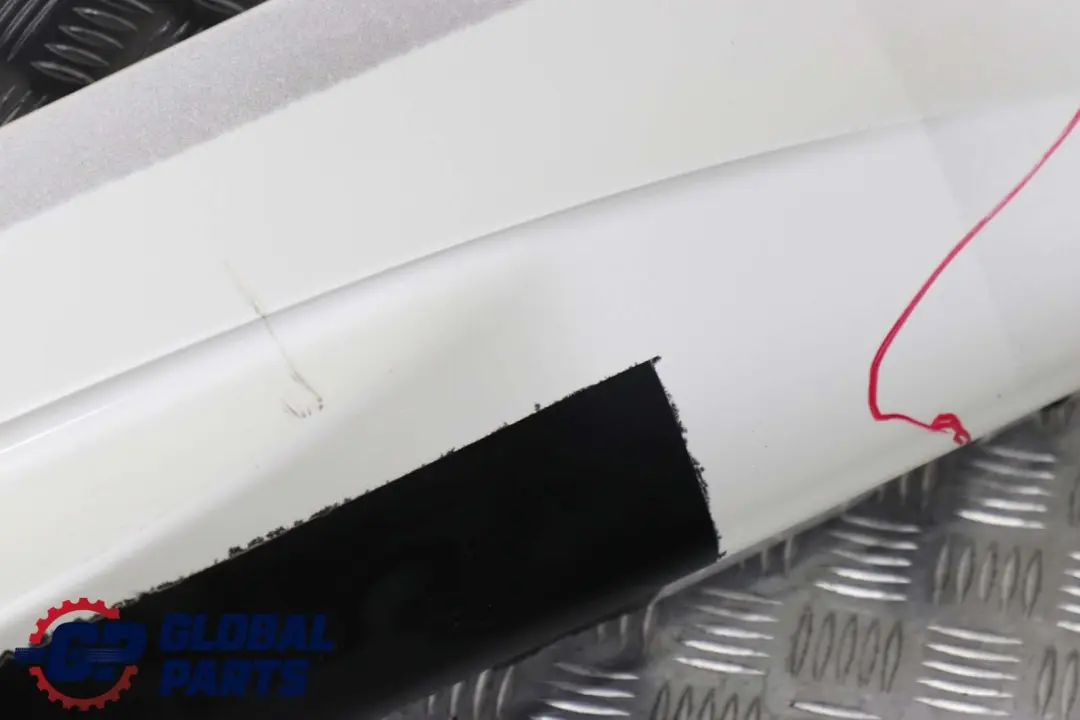 BMW E93 M3 Cabrio Listello Portiera Gonna SX Bianco Oro - SKU 0037011-WG - Numero di parte 0037011