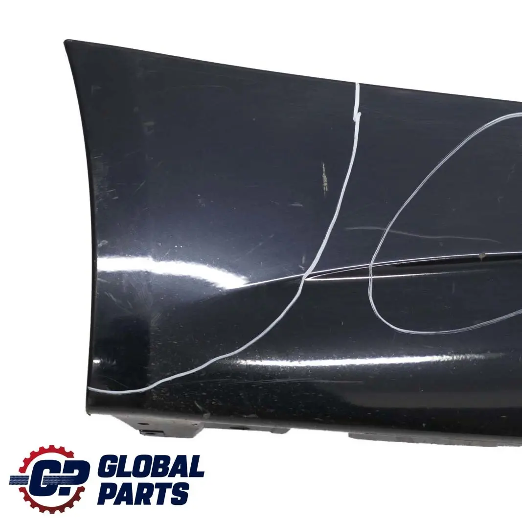 BMW E93 M3 Cabrio Listello Portiera Gonna Destra Nero Jerez - A73 - SKU 0037012-JEREZ - Numero di parte 0037012