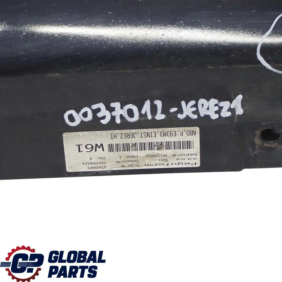 Sill Strip Side Skirt Right O/S Jerezschwarz - A73 to BMW 3 E93 M3 1 Convertible with Part number 0037012 BMW 3 E93 M3 1 Convertible Sill Strip Side Skirt Right O/S Jerezschwarz - A73 - SKU 0037012-JEREZ1 - Part number 0037012