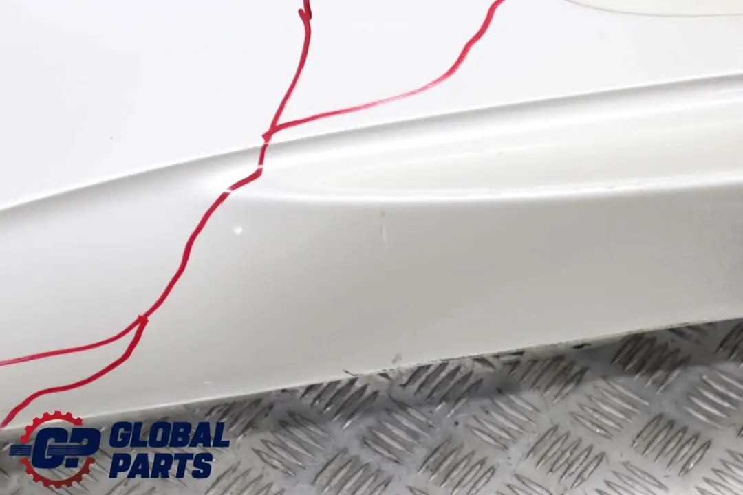 BMW E93 M3 Convertible Sill Strip Faldon Lateral Derecho Blanco Oro - SKU 0037012-WG - Número de pieza 0037012