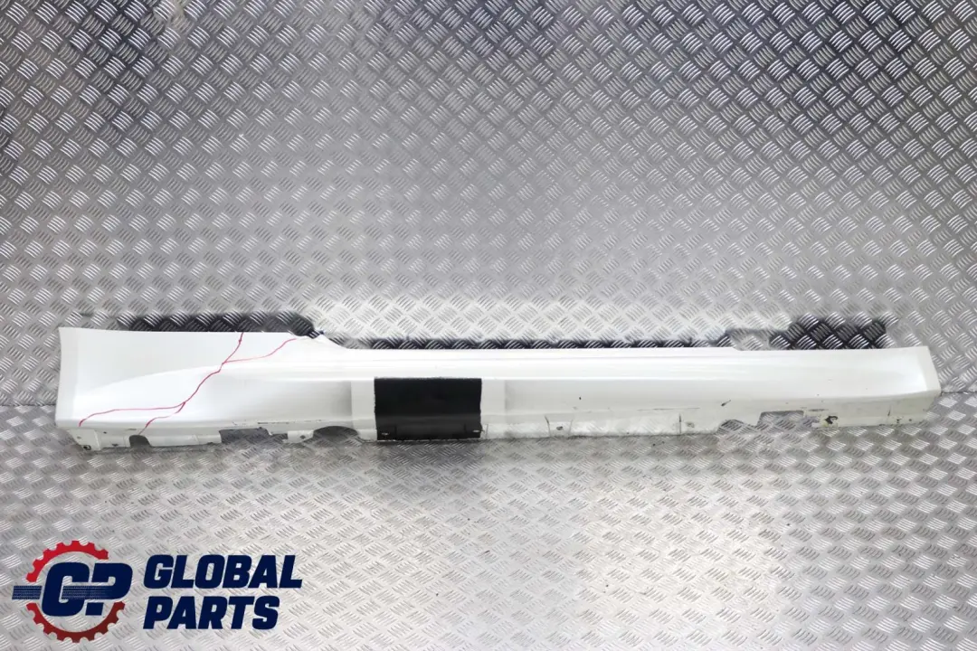 BMW E93 M3 Cabrio Listello Portiera Gonna Destra Bianco Oro - SKU 0037012-WG - Numero di parte 0037012