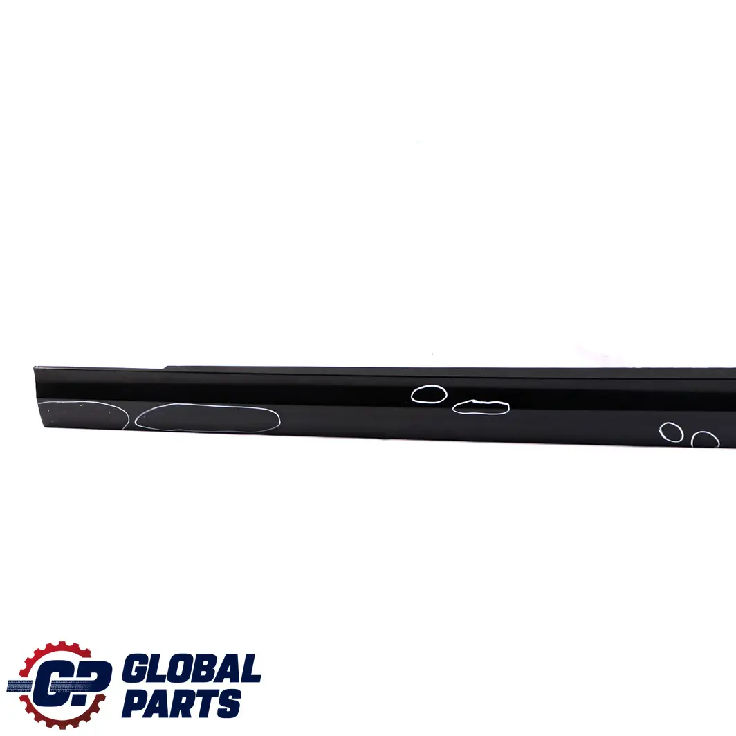 BMW 3 Series E90 E91 LCI Sill Strip Side Skirt Left N/S Black Sapphire - 475 - SKU 0037059-BS3 - Part number 0037059