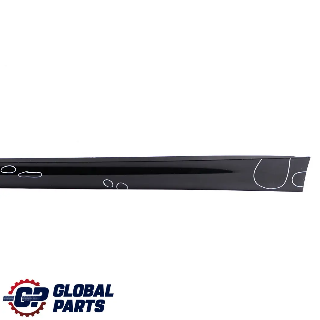 BMW 3 Series E90 E91 LCI Sill Strip Side Skirt Left N/S Black Sapphire - 475 - SKU 0037059-BS3 - Part number 0037059