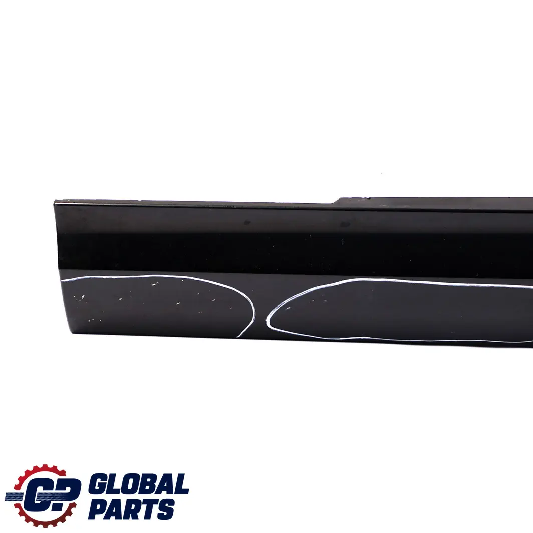 Sill Strip Side Skirt Left N/S Black Sapphire - 475 to BMW 3 Series E90 E91 LCI with Part number 0037059 BMW 3 Series E90 E91 LCI Sill Strip Side Skirt Left N/S Black Sapphire - 475 - SKU 0037059-BS3 - Part number 0037059