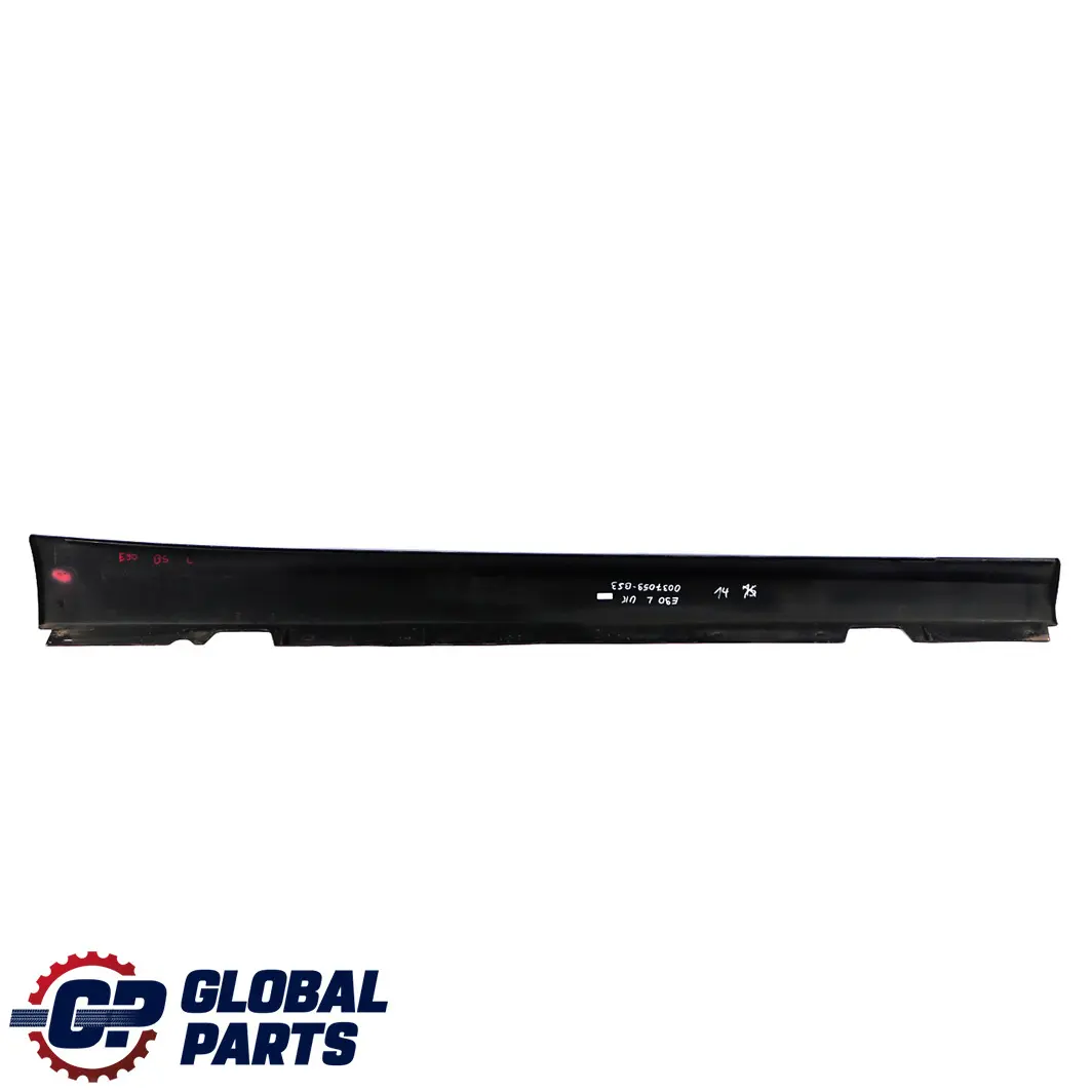 BMW 3 Series E90 E91 LCI Sill Strip Side Skirt Left N/S Black Sapphire - 475 - SKU 0037059-BS3 - Part number 0037059