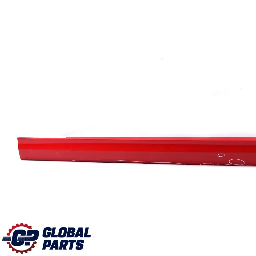 Sill Strip Side Skirt Left N/S Karmesinrot Red A61 to BMW E90 E91 LCI Cover with Part number 0037059 BMW E90 E91 LCI Cover Sill Strip Side Skirt Left N/S Karmesinrot Red A61 - SKU 0037059-KAR2 - Part number 0037059