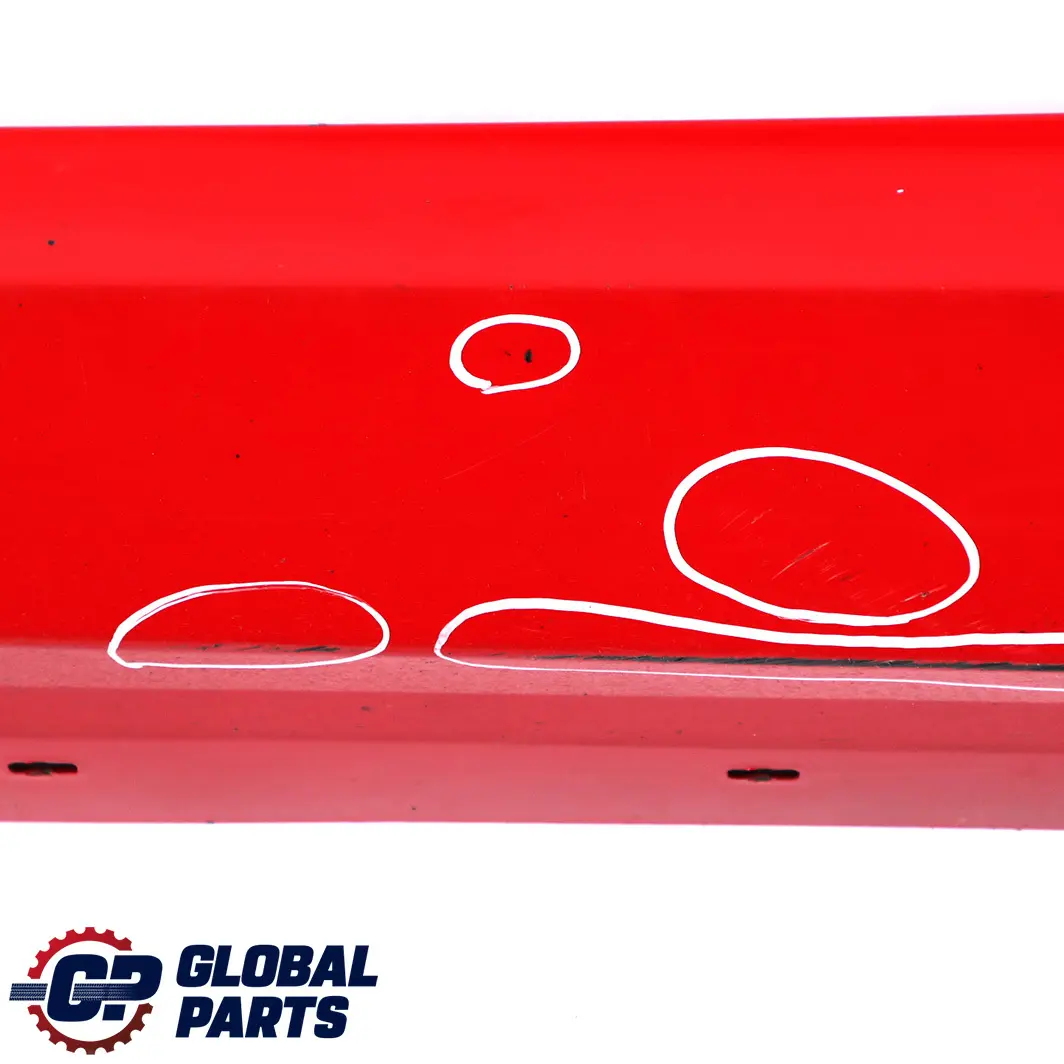 Sill Strip Side Skirt Left N/S Karmesinrot Red A61 to BMW E90 E91 LCI Cover with Part number 0037059 BMW E90 E91 LCI Cover Sill Strip Side Skirt Left N/S Karmesinrot Red A61 - SKU 0037059-KAR2 - Part number 0037059