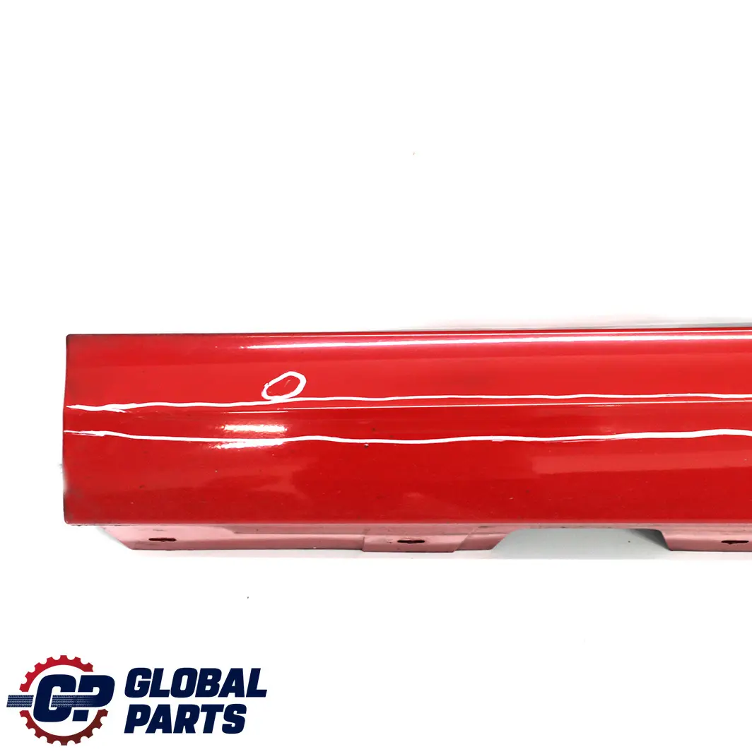BMW 3 er E90 E91 LCI 1 Schwellerleiste Blende Schweller Links Karmesinrot Rot - SKU 0037059-KAR3 - Teilenummer 0037059
