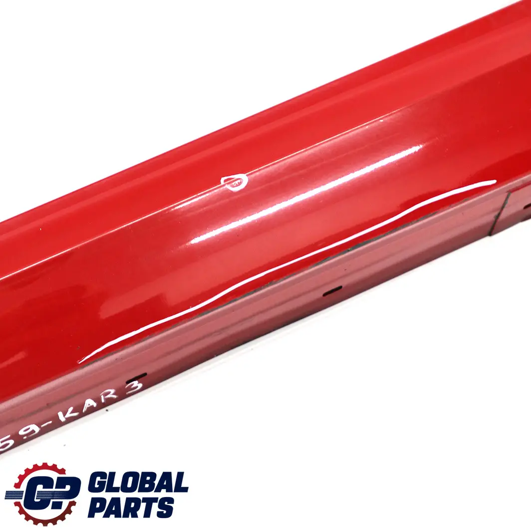BMW 3 er E90 E91 LCI 1 Schwellerleiste Blende Schweller Links Karmesinrot Rot - SKU 0037059-KAR3 - Teilenummer 0037059