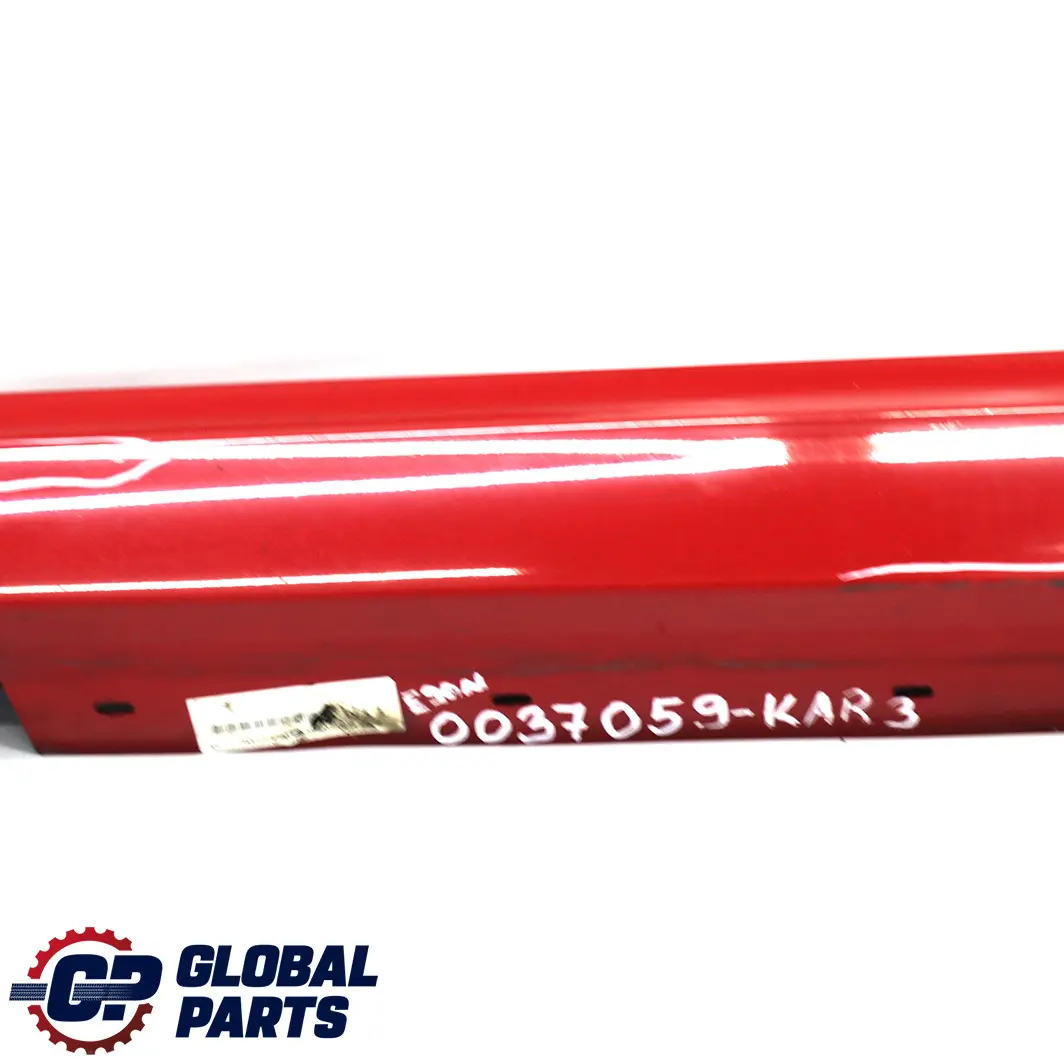 BMW 3 er E90 E91 LCI 1 Schwellerleiste Blende Schweller Links Karmesinrot Rot - SKU 0037059-KAR3 - Teilenummer 0037059