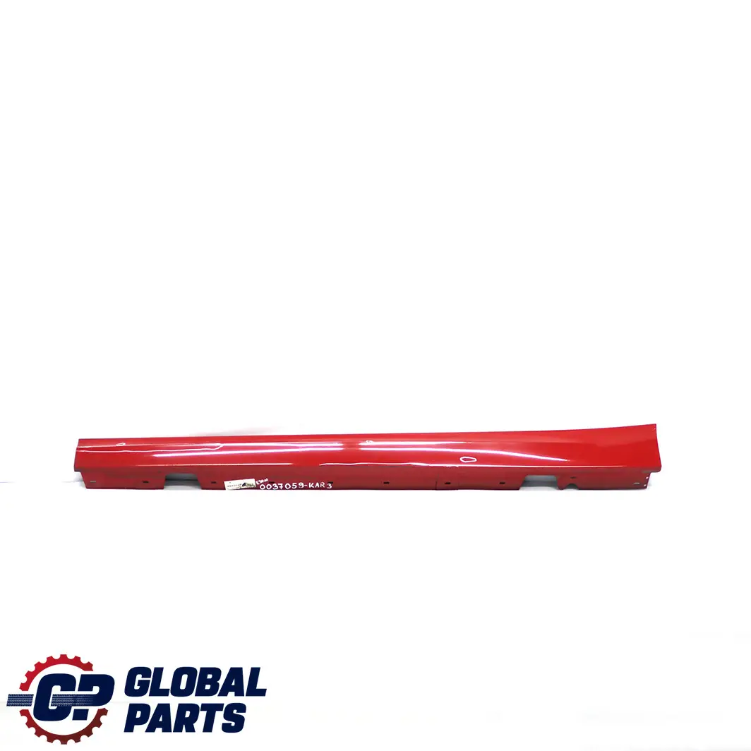 listwa nakładka próg lewy karmesinrot do BMW E90 LCI o numerze 0037059 BMW E90 LCI listwa nakładka próg lewy karmesinrot - SKU 0037059-KAR3 - Numer Części 0037059