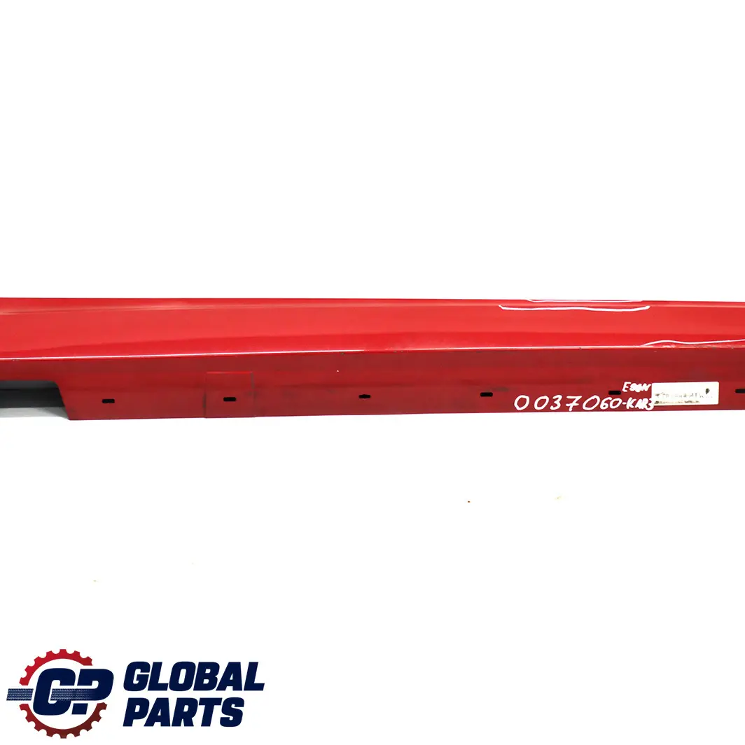 BMW 3 Series E90 E91 LCI 3 Sill Strip Side Skirt Right O/S Karmesinrot Red A61 - SKU 0037060-KAR3 - Part number 0037060