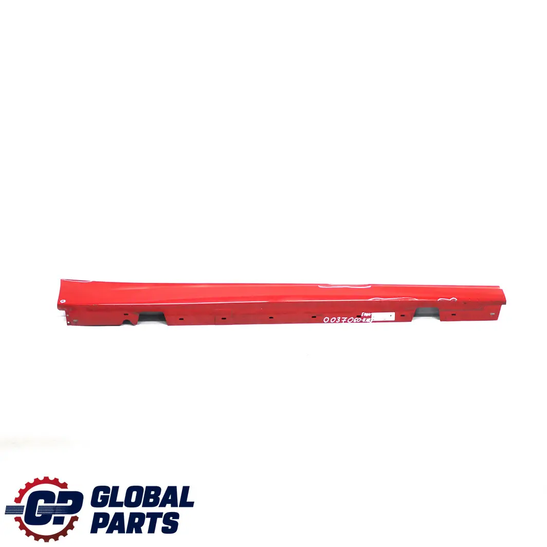 BMW 3 Series E90 E91 LCI 3 Sill Strip Side Skirt Right O/S Karmesinrot Red A61 - SKU 0037060-KAR3 - Part number 0037060
