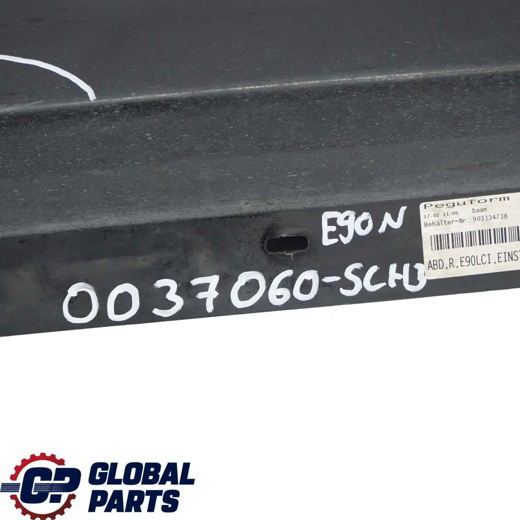 BMW E90 E91 Listwa Próg Prawy Schwarz Czarny - SKU 0037060-SCH3 - Numer Części 0037060