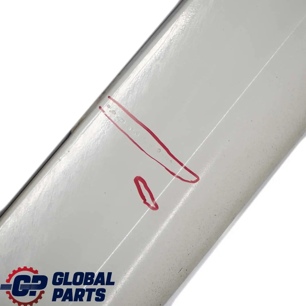 BMW 3 E90 LCI M Sport Sill Strip Side Skirt Left N/S Alpinweiss White 3 - 300 - SKU 0037229-AW - Part number 0037229