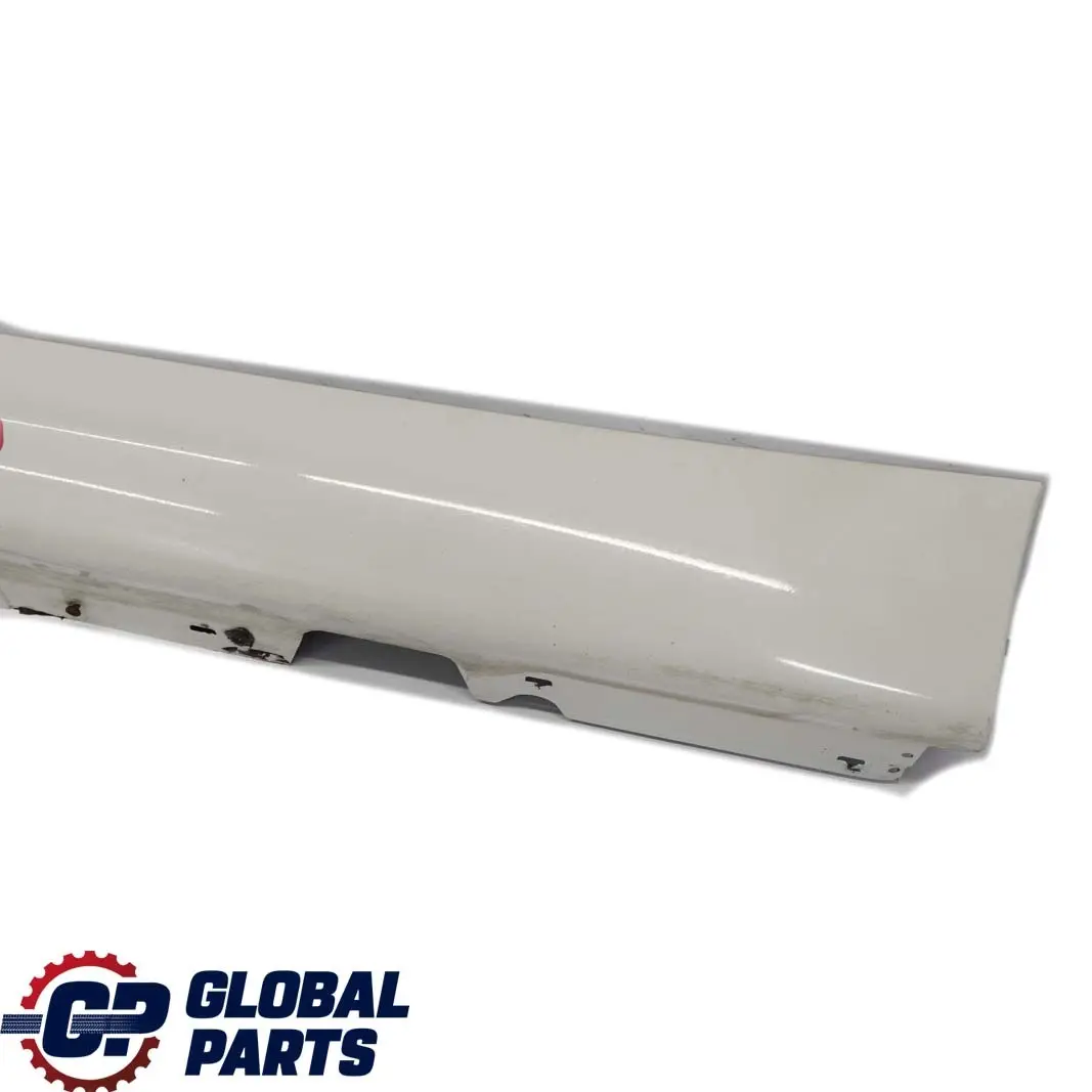 BMW 3 E90 LCI M Sport Sill Strip Side Skirt Left N/S Alpinweiss White 3 - 300 - SKU 0037229-AW - Part number 0037229