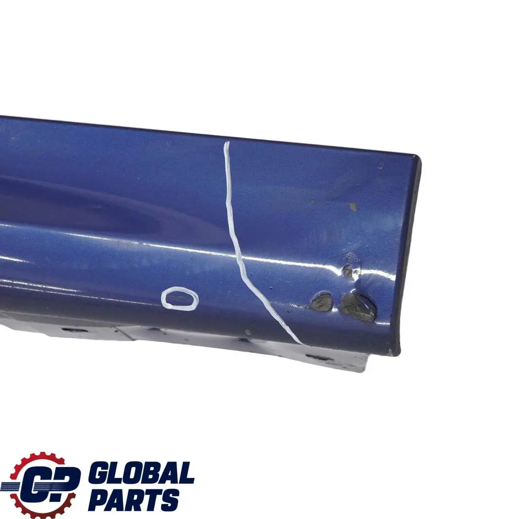 BMW E90 E91 LCI M Sport Bas de Porte Seuil Droite le Mans Bleu 381 - SKU 0037230-LMB - Numéro de pièce 0037230