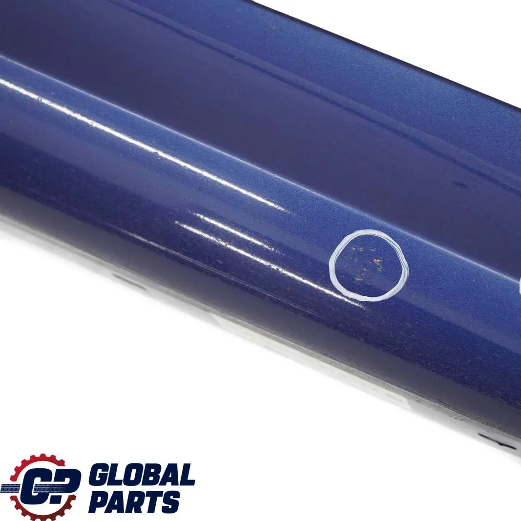 BMW E90 E91 LCI M Sport Listello Portiera Gonna Destra le Mans Blu 381 - SKU 0037230-LMB - Numero di parte 0037230