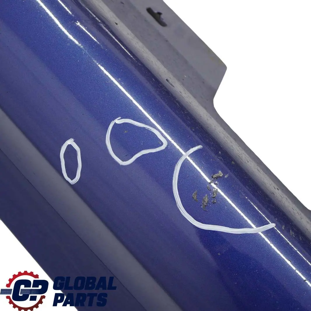 BMW E90 E91 LCI M Sport Listello Portiera Gonna Destra le Mans Blu 381 - SKU 0037230-LMB - Numero di parte 0037230