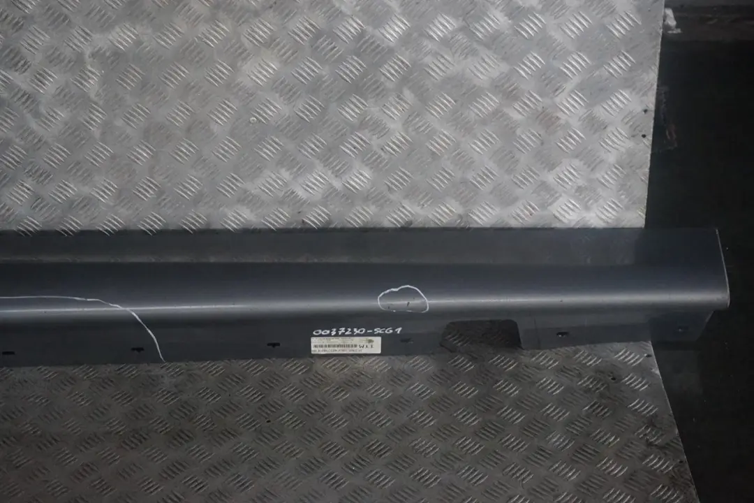BMW E90 LCI 1 M Sport Sill Strip Faldon Lateral Derecho Spacegrau Gris - SKU 0037230-SCG1 - Número de pieza 0037230