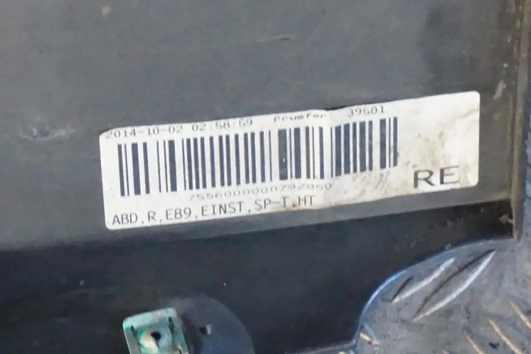 BMW Z4 Series E89 Front Right O/S Sill Strip Side Skirt Mineralgrau Grey - B39 - SKU 0037524-MG - Part number 0037524