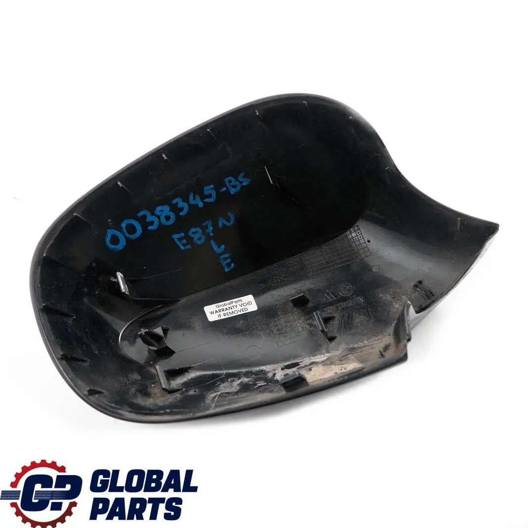 Copri Specchietto Retrovisore BMW E81 E82 E87 LCI E88 Cap Caso Sinistro Nero 475 - SKU 0038345-BS - Numero di parte 0038345