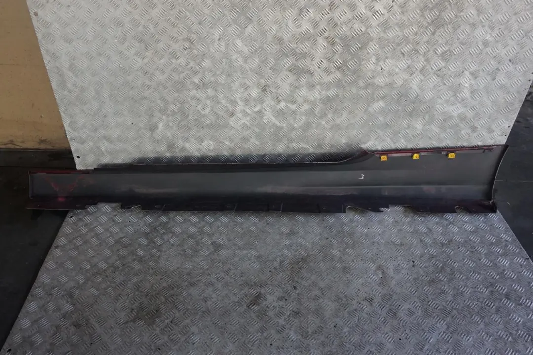 BMW 3 E92 E93 LCI Sill Strip Side Skirt Right O/S Vermilionrot Vermilion Red - SKU 0038432-VER - Part number 0038432