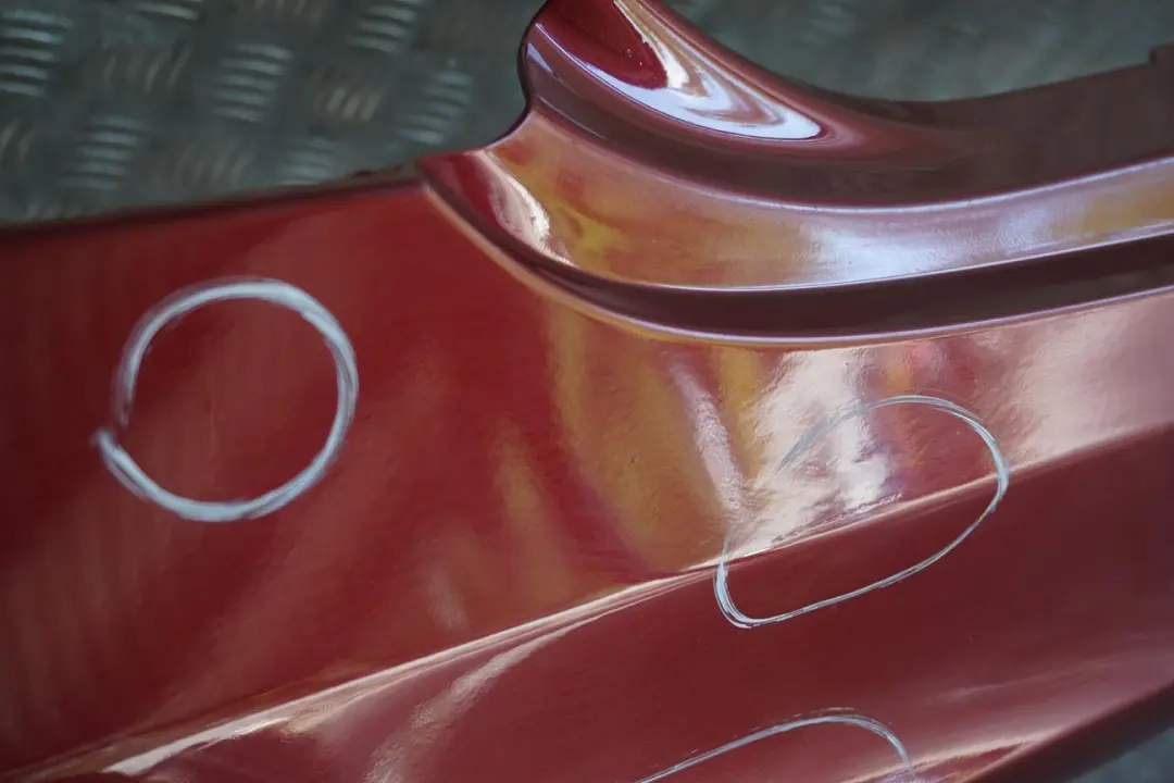 BMW 3 E92 E93 LCI Sill Strip Side Skirt Right O/S Vermilionrot Vermilion Red - SKU 0038432-VER - Part number 0038432